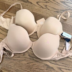 GAP Women's Beige and Tan Underwire Bras